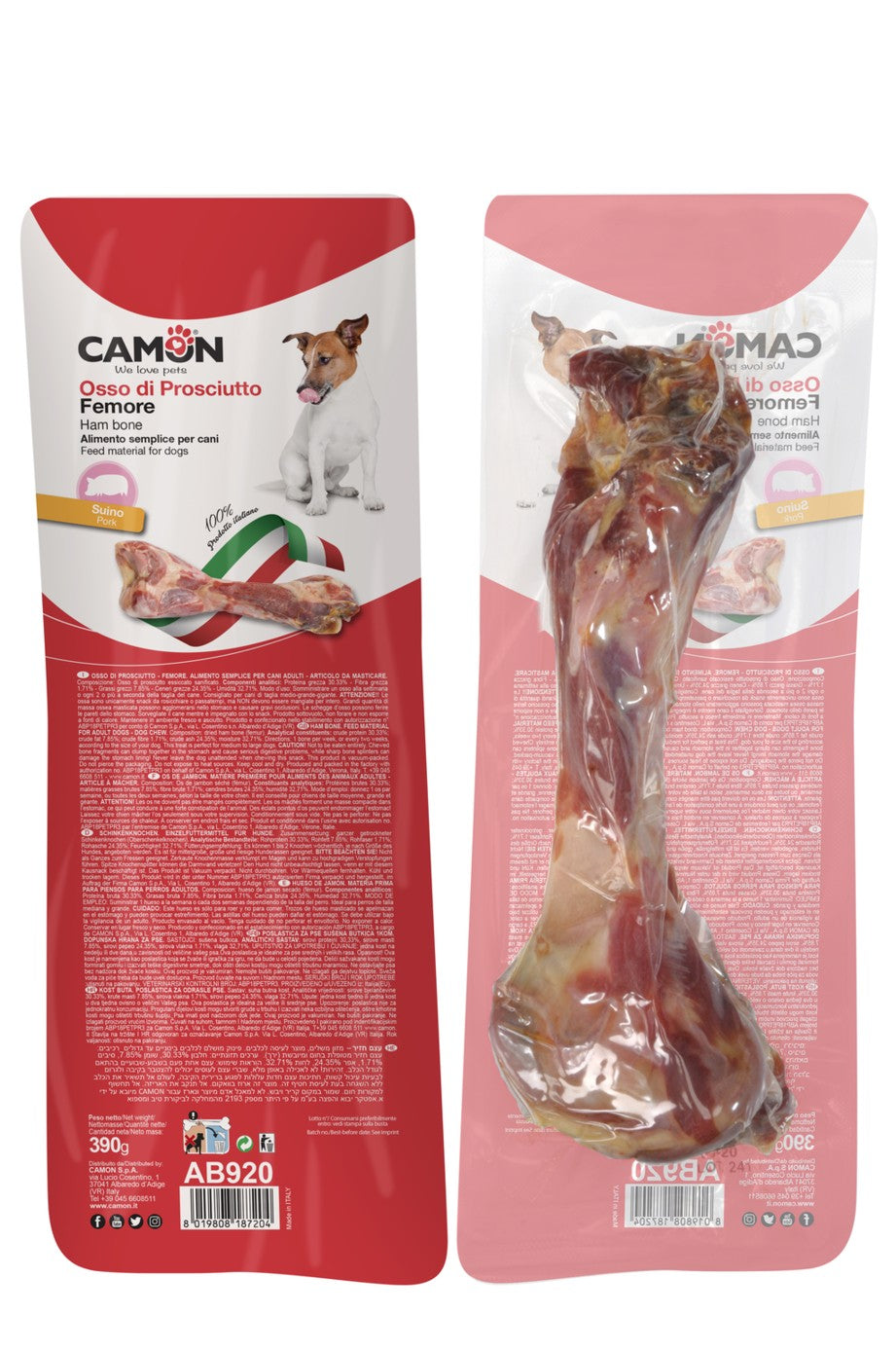Camon Osso di Prosciutto Cani 390 g Camon Osso di Prosciutto Cani 390 g